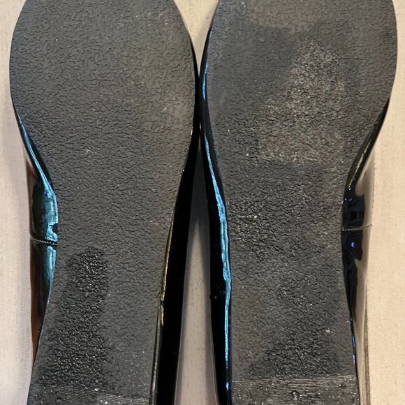 Black patent shoes/ size 10/Liz Claiborne - Picture 5 of 7